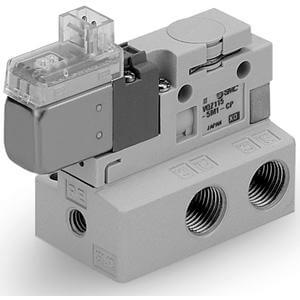 VQZ115, 100 Series, 3 Port Solenoid Valve, Base Mounted | VQZ115-5LOB1-CP-Q