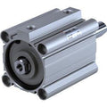 C(D)Q2W, Compact Cylinder, Double Acting Double Rod w/Auto Switch Mounting Groove – CDQ2WA63TF-40DZ