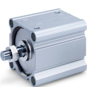 C(D)Q2, Compact Cylinder, Double Acting, Single Rod, Large Bore w/Auto Switch Mounting Groove – CQ2B140TF-30DCZ