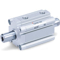 C(D)Q2KW, Compact Cylinder, Double Acting, Double Rod, Non-rotating w/Auto Switch Mounting Groove – CQ2KWB63TF-45DMZ