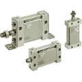 M(D)U Plate Cylinder, Double Acting, Single Rod w/Auto Switch Mounting Groove – MDUB63TF-5DMZ