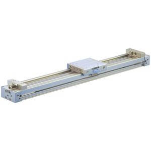 MY1C, Mechanical Joint Rodless Cylinder, Cam Follower Guide w/o Stroke Adjustment – MY1C40TFG-800