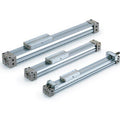MY1B-Z, Mechanical Joint Rodless Cylinder, Basic Type w/o Stroke Adjustment – MY1B40TF-1200Z