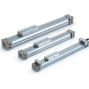 MY1B-Z, Mechanical Joint Rodless Cylinder, Basic Type w/o Stroke Adjustment – MY1B32TF-600Z
