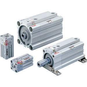 C(D)LQ, Compact Cylinder, Double Acting, Single Rod, With Lock – CDLQA63TF-75D-B