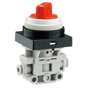 VM100F, 100 Series 2/3 Port Mechanical Valve w/One-touch Fitting | VM131F-06-35R