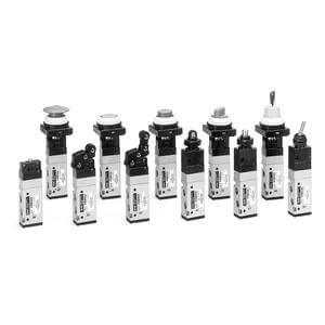 EVZM500, 5 Port Mechanical Valve, European | EVZM550-F01-36