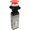 EVFM200, 5 Port Mechanical Valve, Metal Seal, European | EVFM250-F02-08