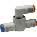 VR12*0F, Shuttle Valve with One-touch Fitting Series | VR1210F-08