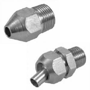 KN, With Male Thread/Swinging Nozzle | KN-R02-100