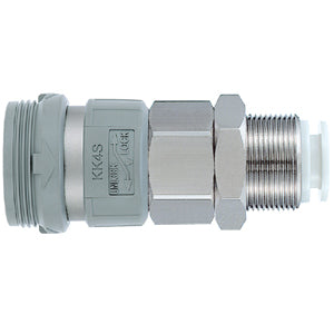 KK*S-*E, S-Couplers, Bulkhead Type with One-touch Fitting – KK6S-16E