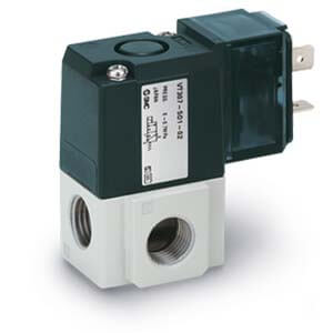 VT307, 3 Port Direct Operated Poppet, All Types | VT307Y-5DO1-02F-Q