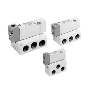 SYA3000/5000/7000, 5 Port Air Operated Valve / Base Mounted | SYA3140-01F