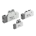SYA3000/5000/7000, 5 Port Air Operated Valve / Body Ported | SYA3220-M5