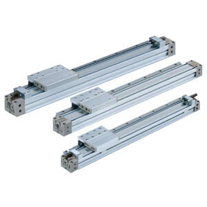 MY1H-Z, Mechanically Jointed Rodless Cylinder, Linear Guide Type, w/o Stroke Adjustment Unit – MY1H25TF-250Z