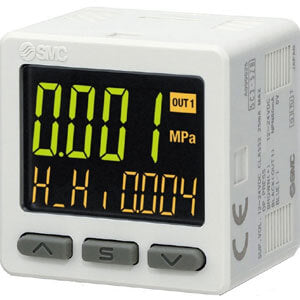 ZSE20A(F), High-Pressure, Digital Pressure Switch, 3-Screen Display (IP40) – ZSE20AF-V-M5-J