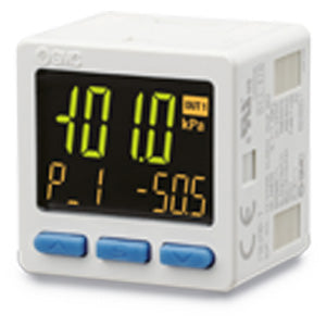 ZSE20B(F), High-Precision Digital Pressure Switch, 3-Screen Display (IP65) – ZSE20BF-L-01-W