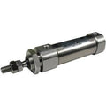 C(D)J5-S, Air Cylinder, Double Acting, Single Rod, Stainless Steel – CDJ5B16SV-100-B